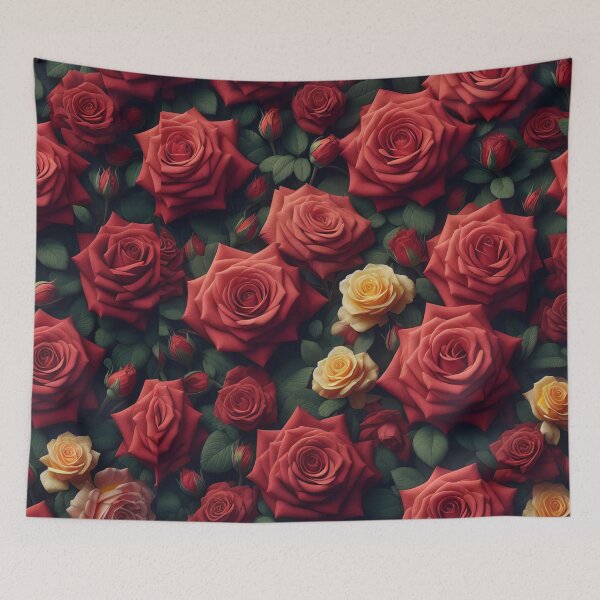 Item preview, Crimson Bloom A Romance of Roses and Hues designed and sold by ArtComixHaven.