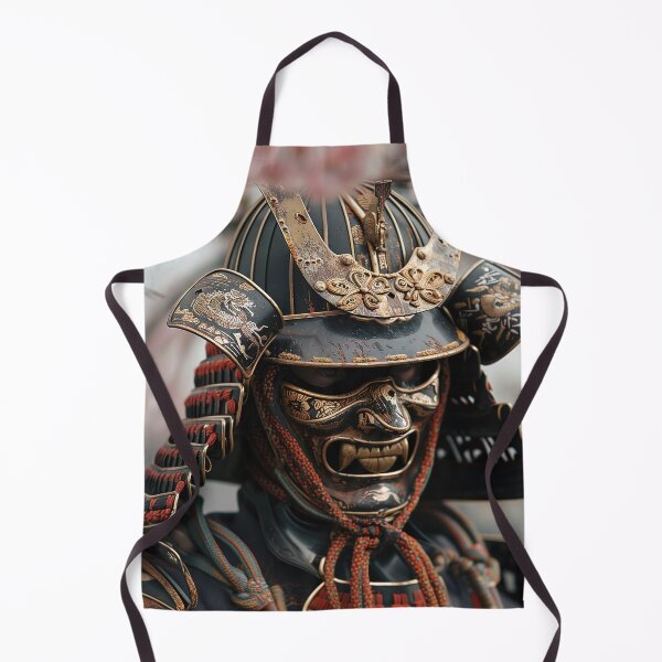 Item preview, Eyes of the Samurai: Detailed Close-up of Traditional Armor designed and sold by Mullet Monkey.