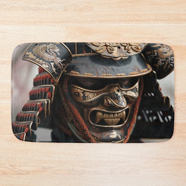 Item preview, Eyes of the Samurai: Detailed Close-up of Traditional Armor designed and sold by Mullet Monkey.