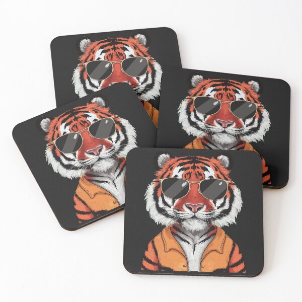 Item preview, Vintage Tiger Face Tiger Wild With Sunglasses for Men Women Tiger Lover -  designed and sold by PurpleLoveStore.