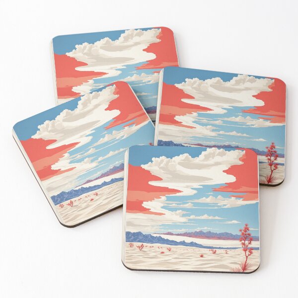 Item preview, White Sands National Park New Mexico USA Vintage Travel Tourism  designed and sold by TravelersGems.