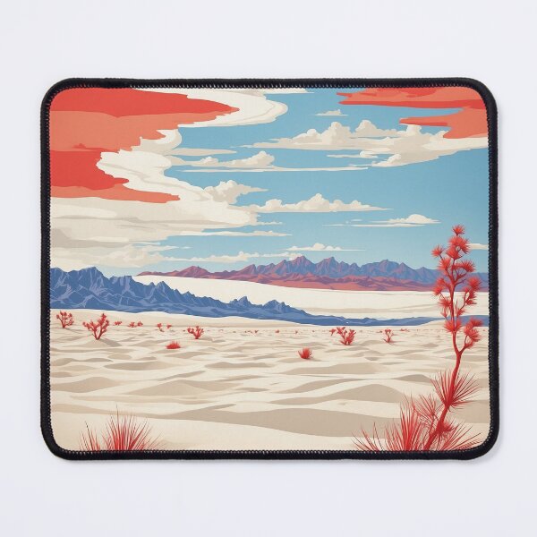 Item preview, White Sands National Park New Mexico USA Vintage Travel Tourism  designed and sold by TravelersGems.