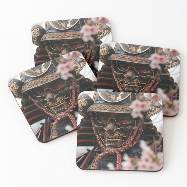 Item preview, Spirit of Bushido: Detailed Shot of a Japanese Samurai in Armor designed and sold by Mullet Monkey.