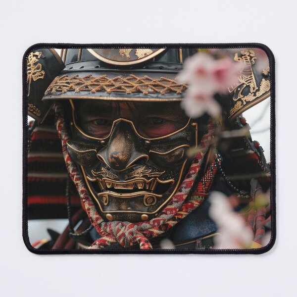 Item preview, Spirit of Bushido: Detailed Shot of a Japanese Samurai in Armor designed and sold by Mullet Monkey.