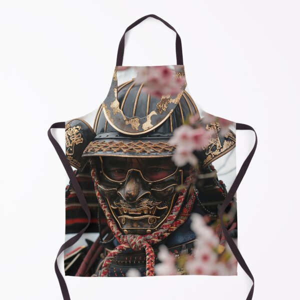 Item preview, Spirit of Bushido: Detailed Shot of a Japanese Samurai in Armor designed and sold by Mullet Monkey.