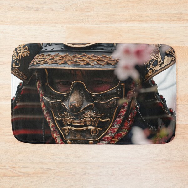 Item preview, Spirit of Bushido: Detailed Shot of a Japanese Samurai in Armor designed and sold by Mullet Monkey.