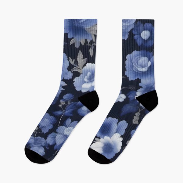 Artikelvorschau, Indigo blühende Blumen Garten entworfen und verkauft von MrKATORSKI.