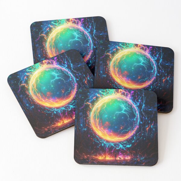 Item preview, Celestial Dance An Odyssey of Light and Colour designed and sold by ArtComixHaven.