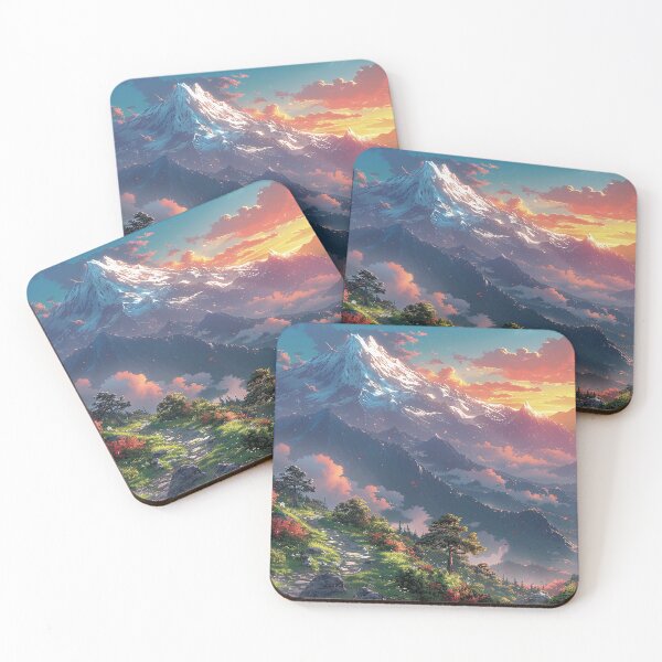 Item preview, Sunrise Hike through Red and Maroon Mountains - A Trendy Adventure designed and sold by Shirtastically.