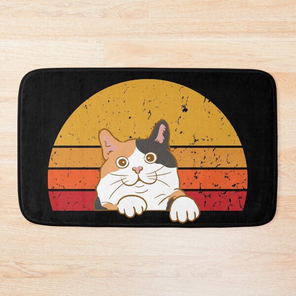 Item preview, Peeking Calico Cat Sunset designed and sold by AussieWonders.