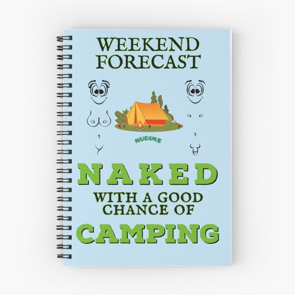 Item preview, Weekend forecast Naked Camping NUDIMS C Bits designed and sold by NUDIMS.