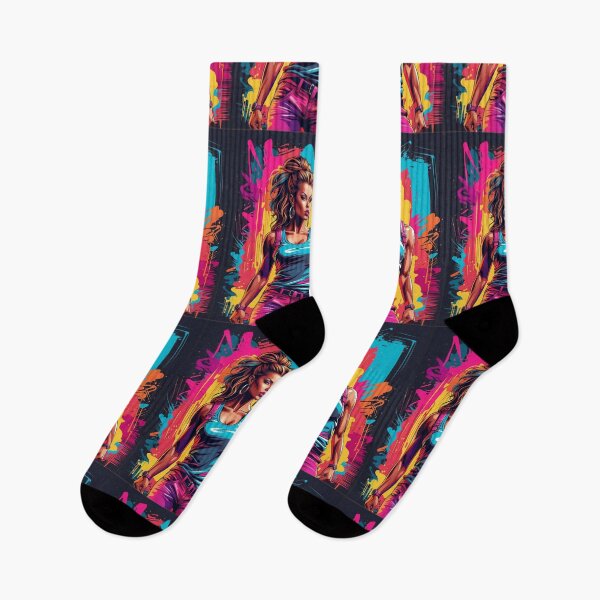 Item preview, Urban Confidence Bold Colours in Street Style Splendour designed and sold by ArtComixHaven.