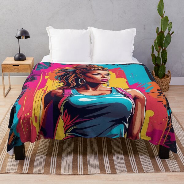 Item preview, Urban Confidence Bold Colours in Street Style Splendour designed and sold by ArtComixHaven.