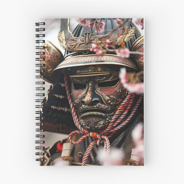 Item preview, Tradition's Strength: Close-up of a Samurai Warrior in Full Gear designed and sold by Mullet Monkey.