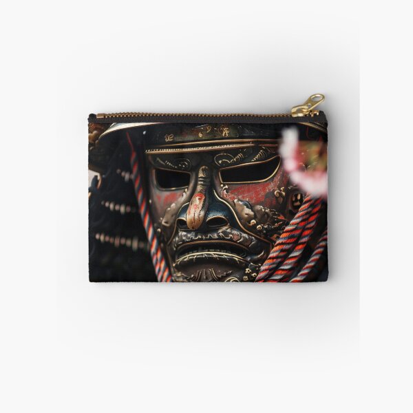 Item preview, Tradition's Strength: Close-up of a Samurai Warrior in Full Gear designed and sold by Mullet Monkey.