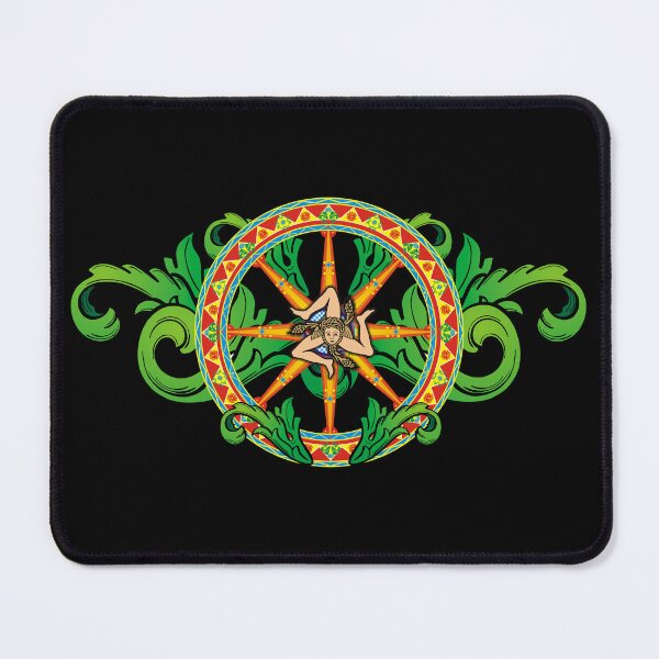 Item preview, Sicilia Ruota del carretto siciliano con trinacria designed and sold by studioss76.