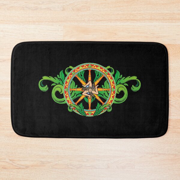 Item preview, Sicilia Ruota del carretto siciliano con trinacria designed and sold by studioss76.