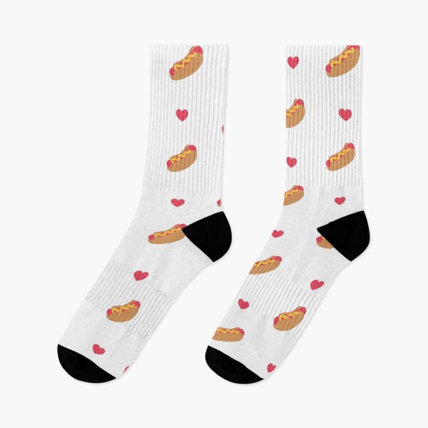 Artikelvorschau, Socken Hot Dogs - Hot Dogs - Würstchen entworfen und verkauft von patridesign.