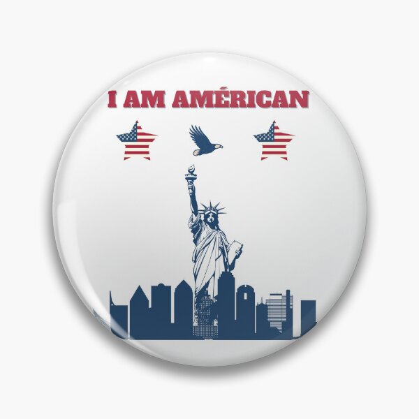 Item preview, I am AMERICAN T-shirt New design designed and sold by ModRed.