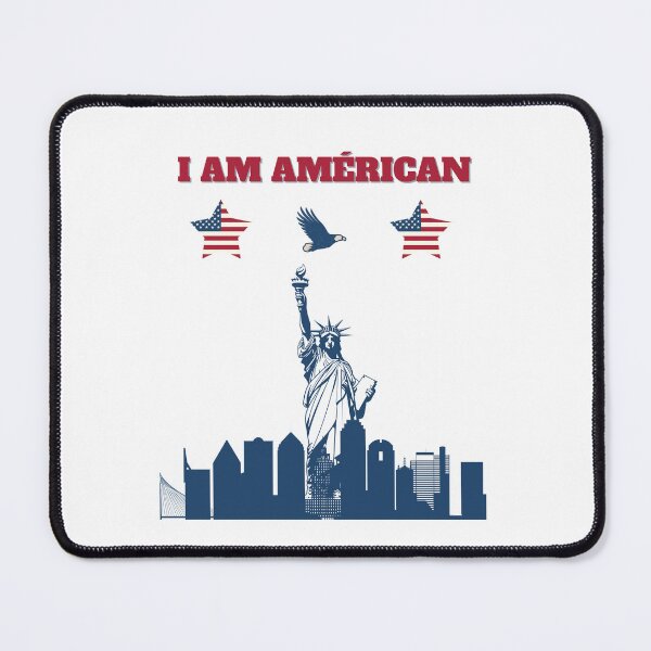 Item preview, I am AMERICAN T-shirt New design designed and sold by ModRed.