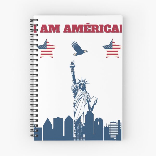Item preview, I am AMERICAN T-shirt New design designed and sold by ModRed.