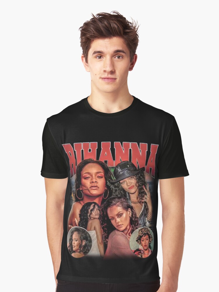 Rihanna Graphic Tees Celebrity Rihanna Graphic Graphic T-Shirt
