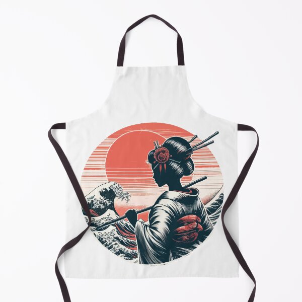 Item preview, Elegance Amidst the Waves: A Japanese-Inspired Art Piece designed and sold by Designowner.