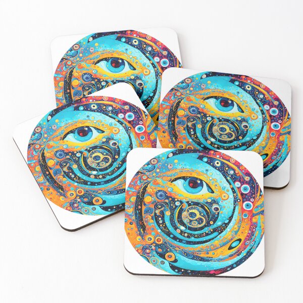 Item preview, Psychedelic Eye designed and sold by Crafted-AI.