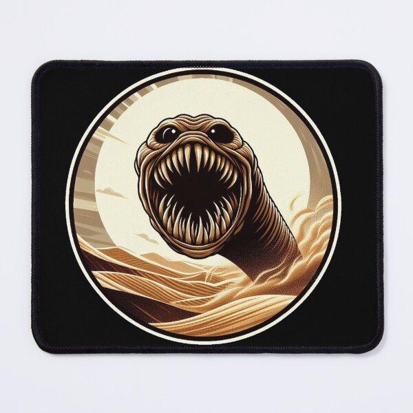 Item preview, Giant worm monster from Dune designed and sold by ArtandSmile.