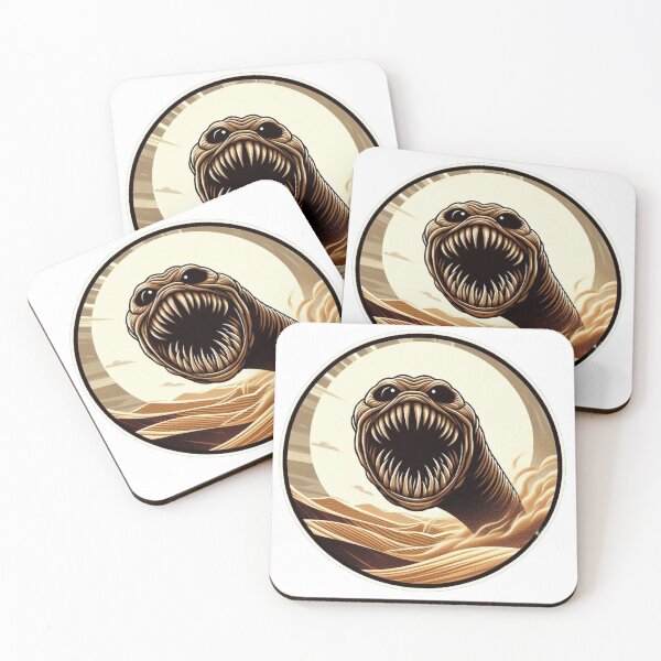 Item preview, Giant worm monster from Dune designed and sold by ArtandSmile.
