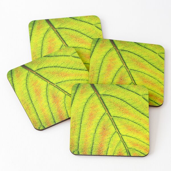 Item preview, Green leaf veins designed and sold by FOLK ART FUSION by heidiannemorris.
