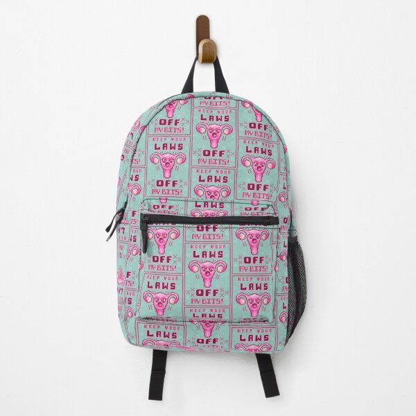 Item preview, Pro-Choice Pro-Bodily Autonomy Angry Uterus Pixel Art V2 designed and sold by HeatherUnderground.
