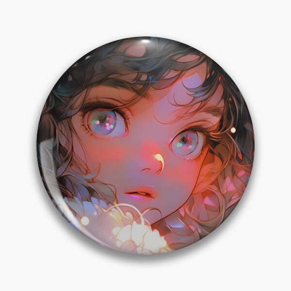 Item preview, Dreamy Winter Nocturne Wonder Anime Girl designed and sold by bubblegoth.