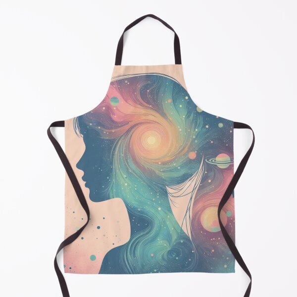 Item preview, Galactic Goddess: A Silhouette of a Woman designed and sold by StickerStudio27.
