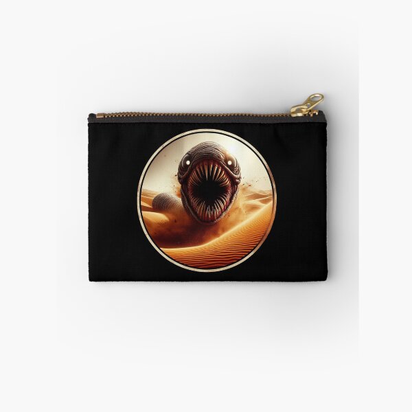 Item preview, Dune giant worm monster attacking designed and sold by ArtandSmile.
