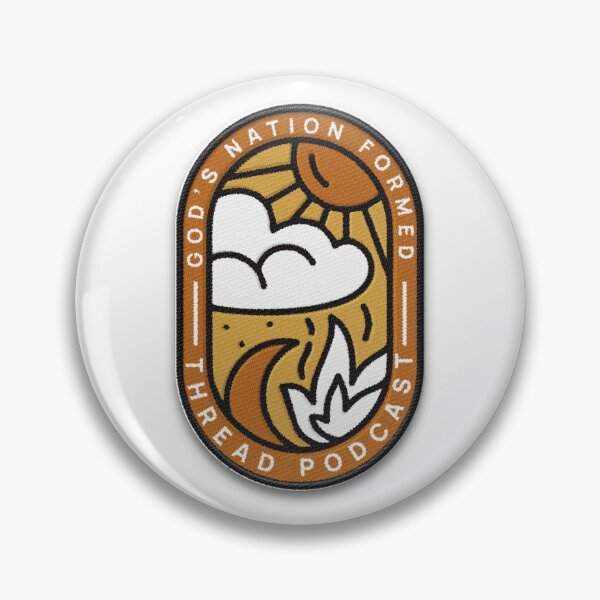 Item preview, Thread God's Nation Formed Patch  designed and sold by Joel Nagel.
