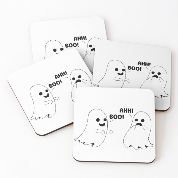 Item preview, Ghosts are scary designed and sold by smileysavv.