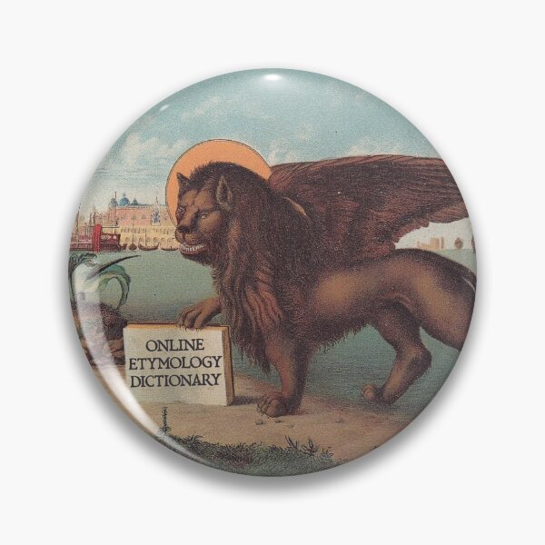 Item preview, Etymonlion - Online Etymology Dictionary Etymonline Sphinx Griffon designed and sold by Talia Felix.