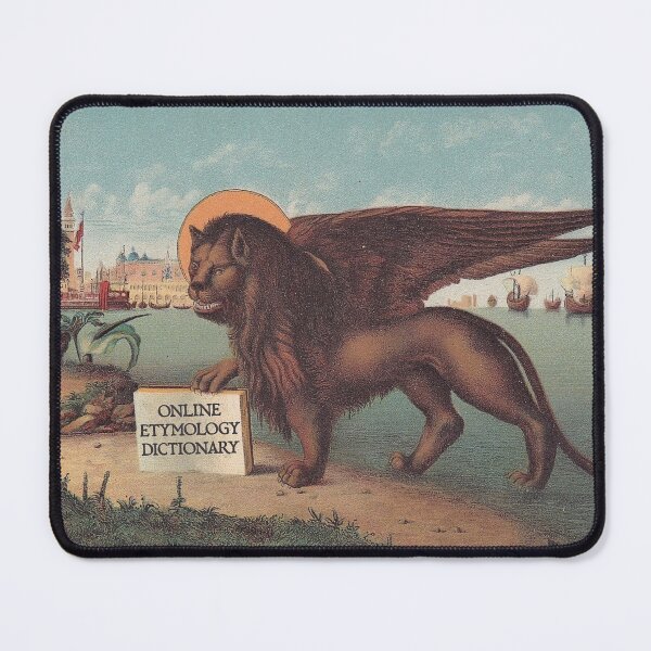 Item preview, Etymonlion - Online Etymology Dictionary Etymonline Sphinx Griffon designed and sold by Talia Felix.