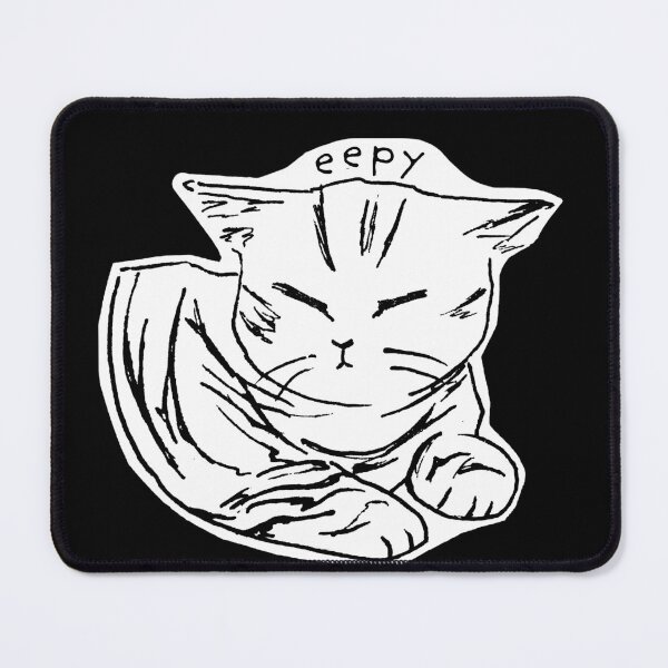 Item preview, eepy kitty designed and sold by capriiiart.