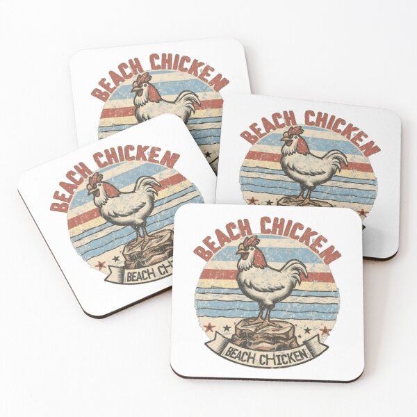 Item preview, Beach Chicken designed and sold by JonysCreativeDesigns.
