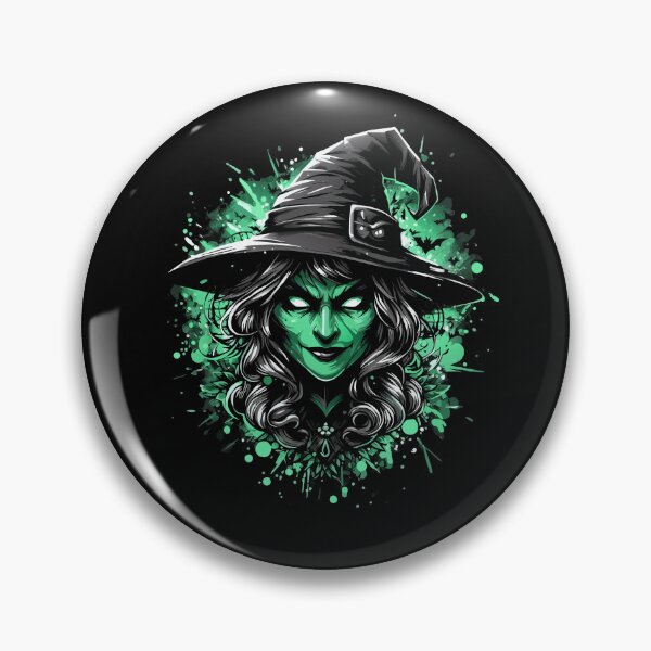 Item preview, Enchanted Witchcraft: Mystical Green Witch Art designed and sold by Designowner.