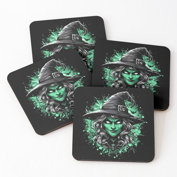 Item preview, Enchanted Witchcraft: Mystical Green Witch Art designed and sold by Designowner.