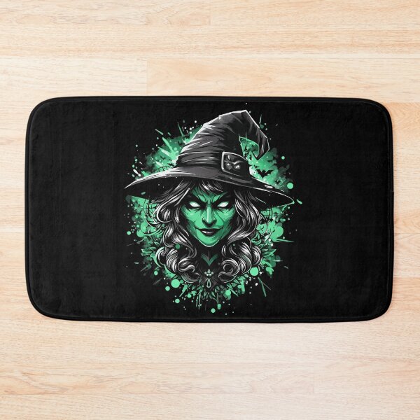 Item preview, Enchanted Witchcraft: Mystical Green Witch Art designed and sold by Designowner.