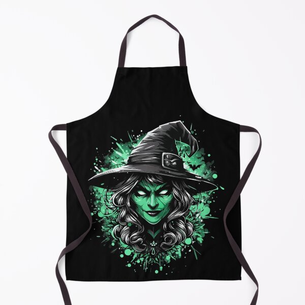 Item preview, Enchanted Witchcraft: Mystical Green Witch Art designed and sold by Designowner.