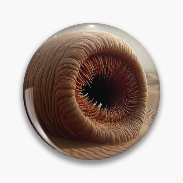 Item preview, Giant worm monster from Dune designed and sold by ArtandSmile.