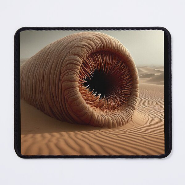 Item preview, Giant worm monster from Dune designed and sold by ArtandSmile.
