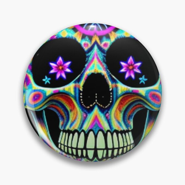 Item preview, Classic Floral Heart Sugar Skull designed and sold by TheDarkWardrobe.