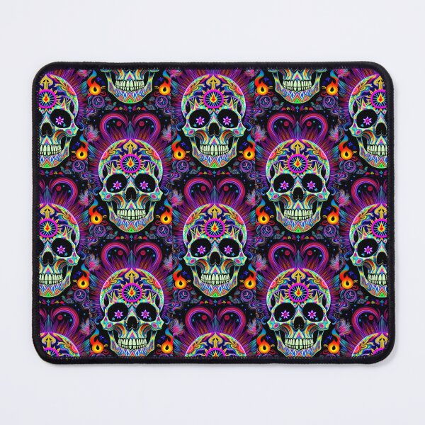 Item preview, Classic Floral Heart Sugar Skull designed and sold by TheDarkWardrobe.