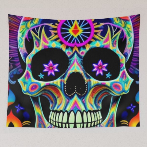 Item preview, Classic Floral Heart Sugar Skull designed and sold by TheDarkWardrobe.